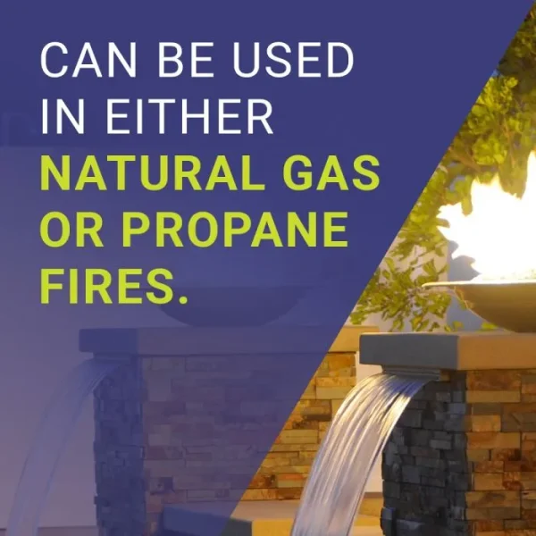 1/2 inch copper fire glass​