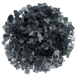 1/2 Inch Gray Fire Glass