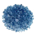 1/2 inch pacific blue fire glass​