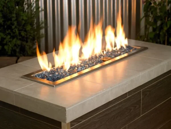 1/2 inch pacific blue fire glass