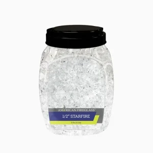 Classic Fire Glass 1/2 Inch Clear