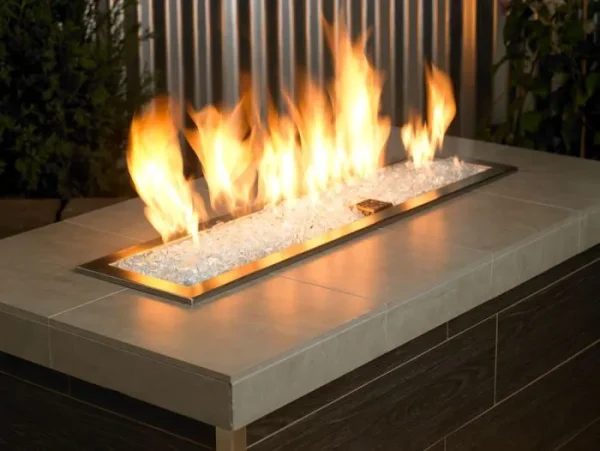 1/2 Inch Starfire Fire Glass