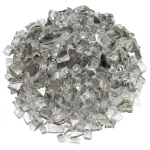 1/2 Inch Starfire Reflective Fire Glass