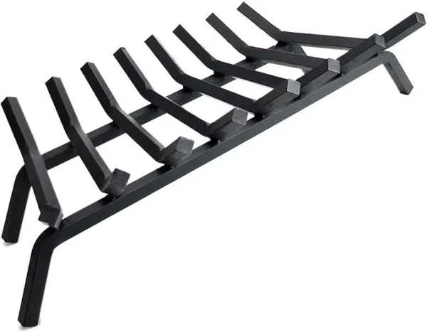 32" 5/8" 8-Bar Log Grill Grate – Standing Grill