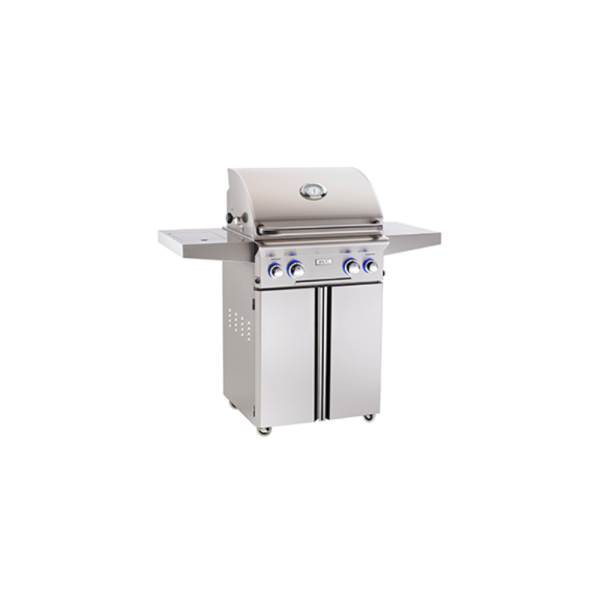 AOG 24 Gas BBQ Grill Portable wo Backburner, Sideburner - L Series AOG-24-Gas-BBQ-Grill-Portable-wo-Backburner-Sideburner-L-Series