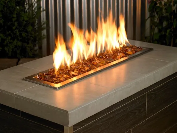 Brown Fire Pit Glass – Small