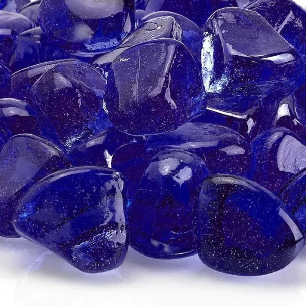 Midnight Blue Zircon Fire Glass