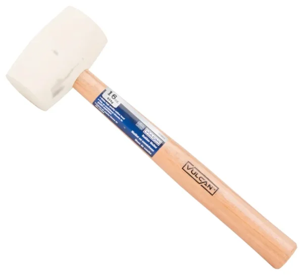 Vulcan 16 oz White Rubber Mallet
