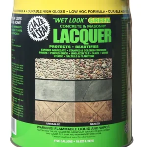 Glaze N Seal Wet Look Green Lacquer Sealer​