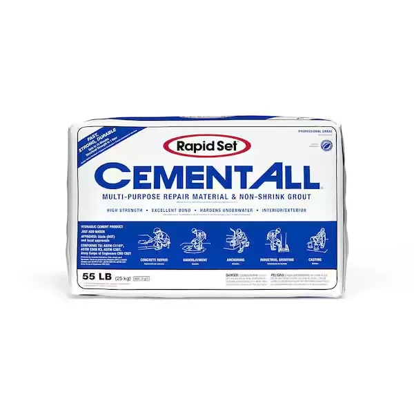 Grout | Rapid Set 55 lb. Cement | Multi|Purpose Repair Material & Non Shrink Grout