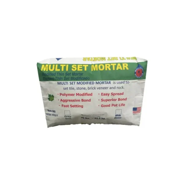 Mortar | Multicoat Mid | Level Polymer Modified Thin Set Gray Mortar