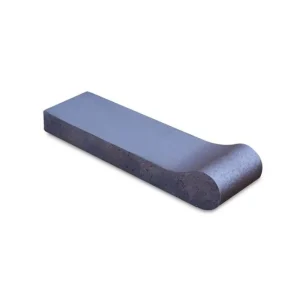 12-Inch Dark Iron Spot Safety Grip Bullnose Brick