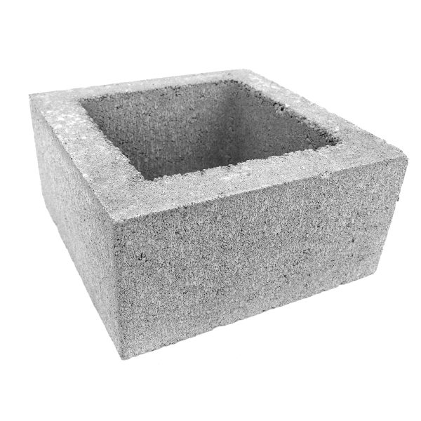 Concrete Block - 16x8x16 Gray Concrete Block Concrete Block - 16x8x16 Gray Concrete Block