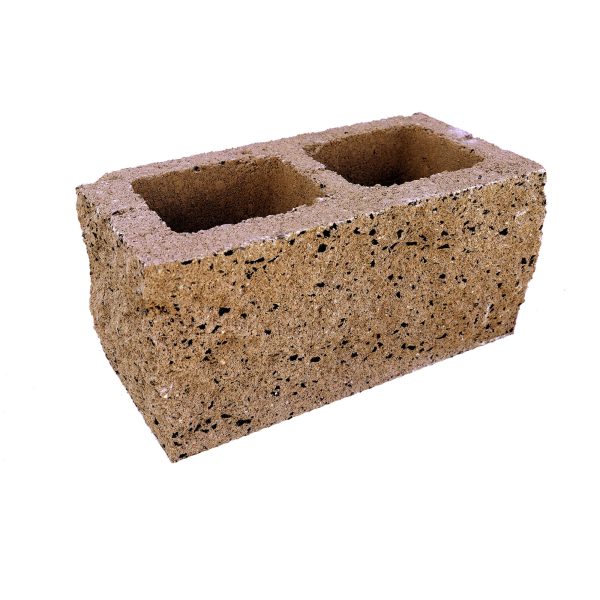 Concrete Block - 8x8x16 One Side Split Face Tan Concrete Block