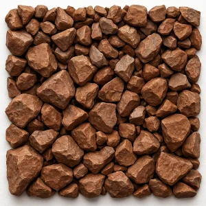 Decorative Rock & Pebbles | 3/4" Minus Ruby Red Gravel