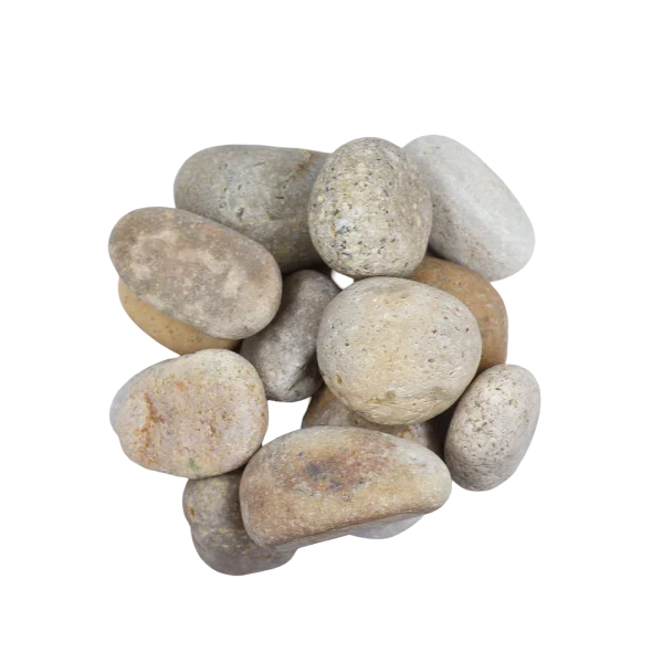 Mexican Beach Pebble 1- 2 Buff Mexican Beach Pebble