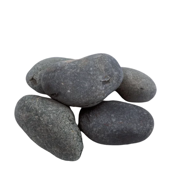Mexican Beach Pebbles 2- 3 Black Mexican Beach Pebble