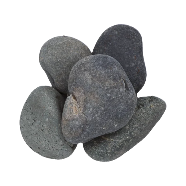 Mexican Beach Pebbles 2- 3 Black Mexican Beach Pebble
