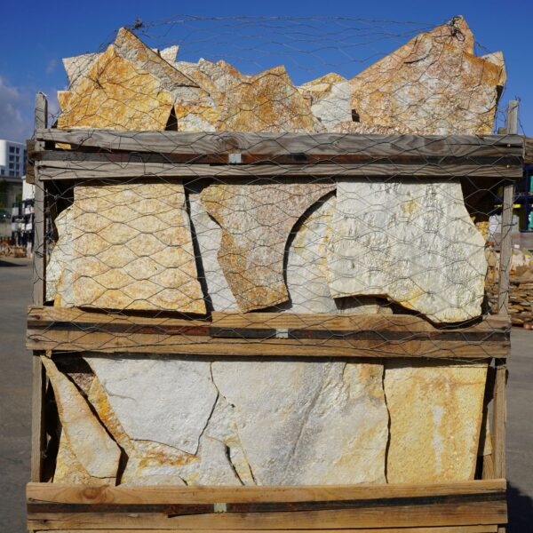 Pine Mountain Gold Quartz 1″ Minus_1