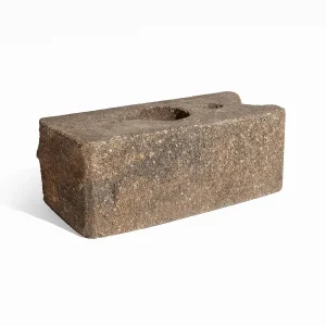 Retaining Wall | Allan Block Courtyard Corner Retaining Wall - Wheat Charcoal