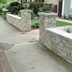 Wall Cap | 2 Sides Pitched Lompoc Wall Cap - Image 5