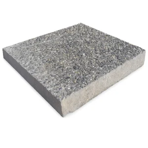 24"x24" Exposed Aggregate Stepping Stone – French Gray