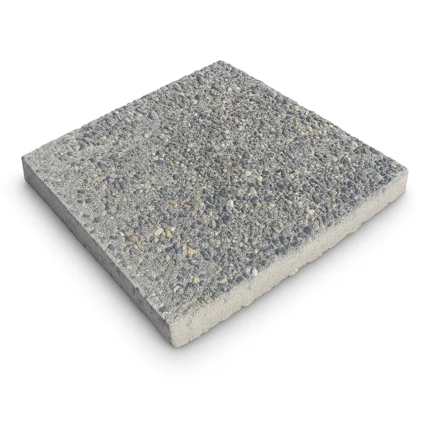 24"x24" Exposed Aggregate Stepping Stone – Natural
