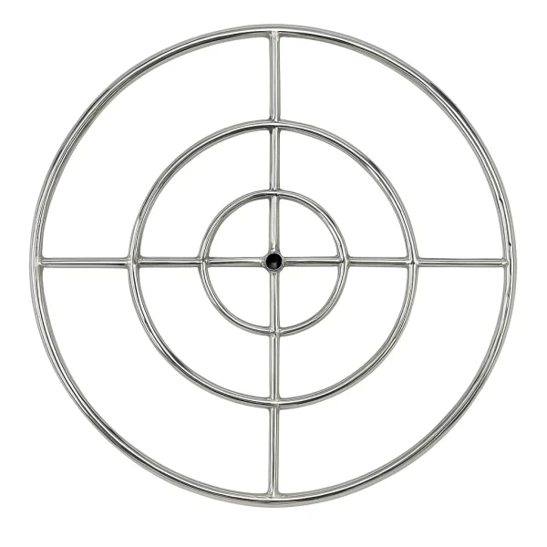 36 Triple-Ring Stainless Steel Burner