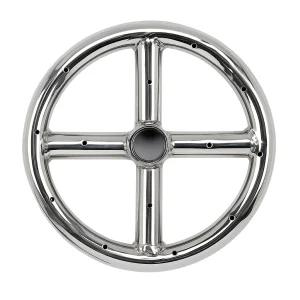 6" Single-Ring Stainless Steel Burner