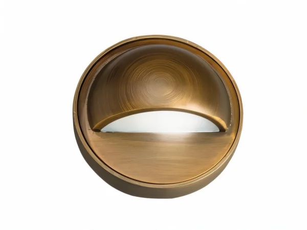 Kichler 12V Brass Deck Light Kichler 12V Brass Deck Light