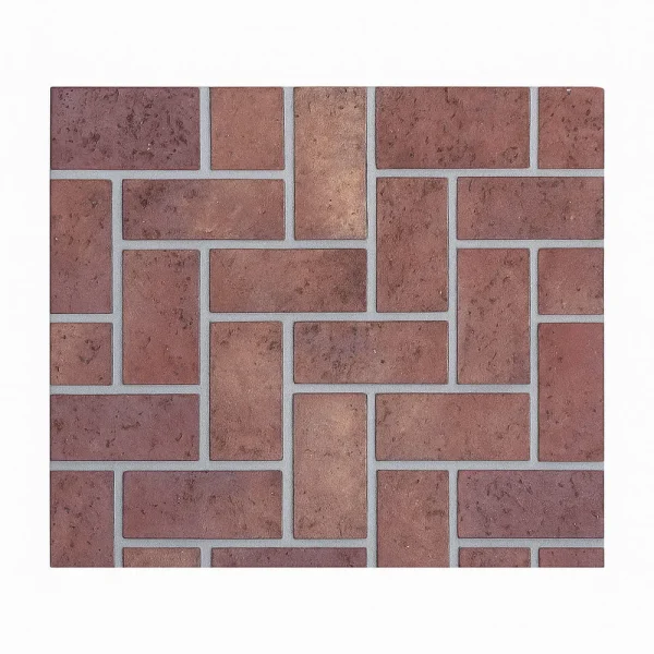 Multicoat Herringbone Brick Template
