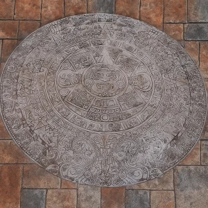 Proline Aztec Calendar Medallion - Rental - Concrete Stamp