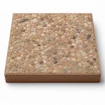 Stepping Stone | Square Exposed Aggregate Stepping Stone