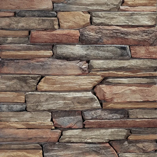 Stone Veneer - Rustic Ledge Sawtooth - 10SF Small Box
