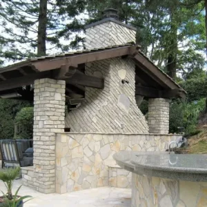 Thin Stone Veneer Lompoc Petite Mosaic Oatmeal Thin Veneer