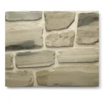 Thin Stone Veneer Lompoc Tumbled Cut Cream Thin Veneer