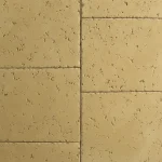 Tumbled Travertine Square Tile 18x18 Concrete Stamp
