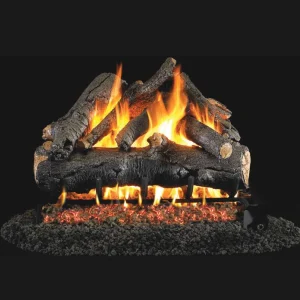 real fyre american oak gas log sets​ - 18 inch set