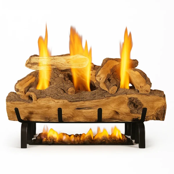 real fyre split oak gas log set​- 24 inch set