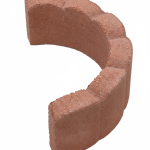 18 Scalloped Tree Ring Red