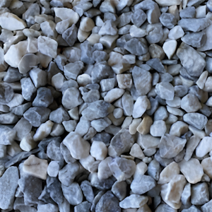 SACK 50# 3/8" TITANIUM MARBLE