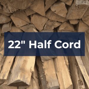 1/2 Cord 22" Walnut/Pine Mix