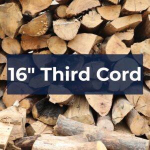 1/3 Cord 16" Almond/Pine Mix