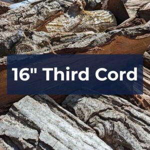 1/3 Cord 16" Walnut
