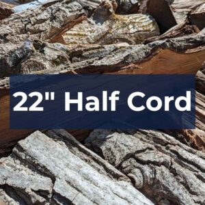 1/2 Cord 22" Walnut