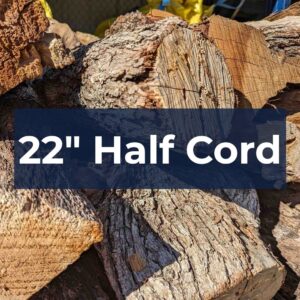 1/2 Cord 22" Oak/Walnut Mix