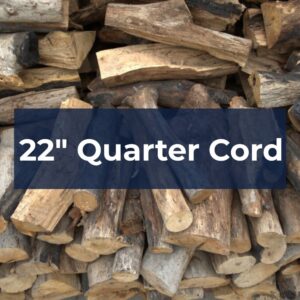 1/4 Cord 22" Oak