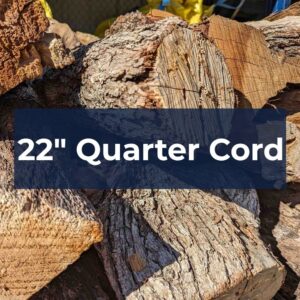1/4 Cord 22" Oak & Walnut Mix