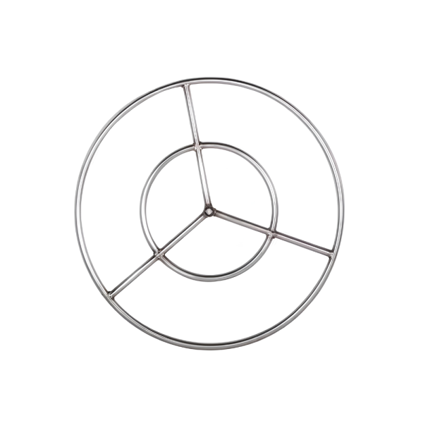 22 STAINLESS STEEL FIRE RING DBL BAR 22-STAINLESS-STEEL-FIRE-RING-DBL-BAR