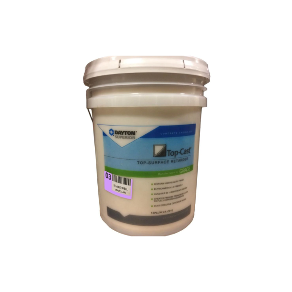 5 GAL TOP CAST SURFACE RETARDER #03 5-GAL-TOP-CAST-SURFACE-RETARDER-03